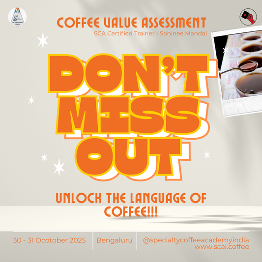 SCA Cupper's Value Assessment Course